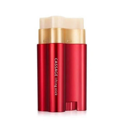 Red beauty stick for skin, featuring lifting effects and anti-wrinkle benefits with peptide ingredients.