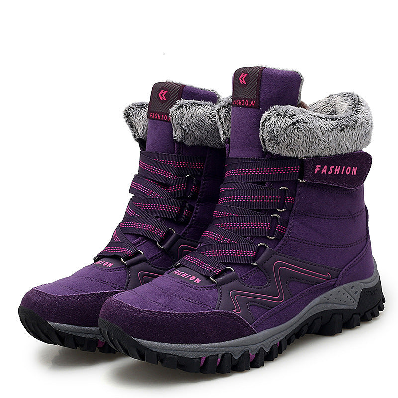 Winter High-Top Warme Baumwollschuhe Gepolsterte Schuhe