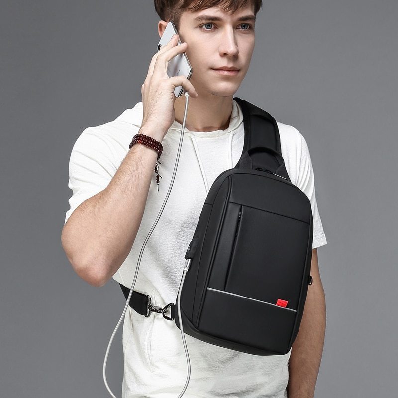 iPad Shoulder Bag for Men Business Crossbody Bags