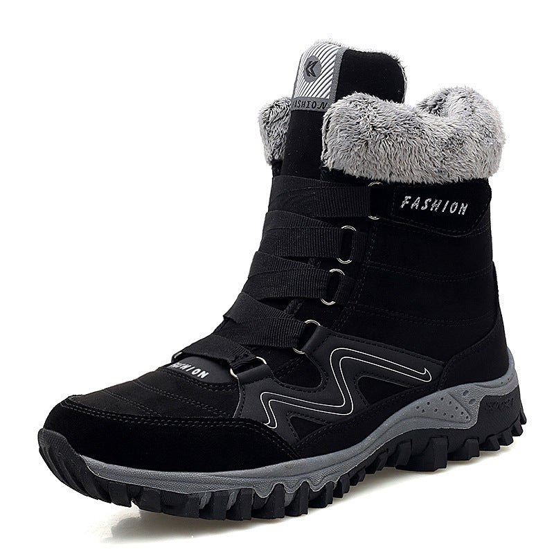 Winter High-Top Warme Baumwollschuhe Gepolsterte Schuhe