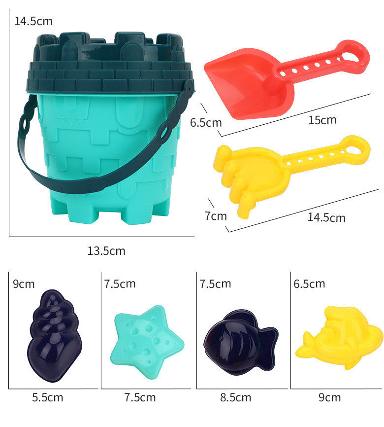 Medium Children's Summer Beach Toy Bucket